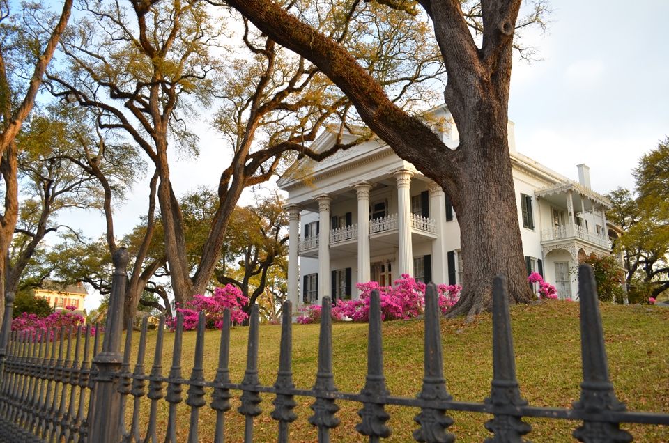Stanton Hall, one of the finest of Natchez's many fine old houses, Natchez, MS.