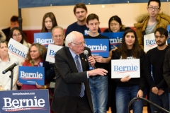 Bernie Sanders campaigns in the 2020 New Hampshire Primary, Claremont, NH, (Feb. 9, 2020).