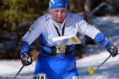 Ingrit Kala,  Estonian Orienteering Federation, at the International Orienteering Federation World Masters Championship, Middle 1, Craftsbury Outdoor Center, Craftsbury, VT.
