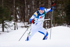 Rimmo Room, Estonia, in the middle distance race at the International Orienteering Federation World Cup at Craftsbury Outdoor Center, Craftsbury, VT.