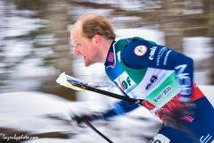 Norway's Lars Moholdt in the middle distance race at the International Orienteereing Federaation World Cup, Craftsbury Outdoor Center.