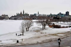 Ottawa River, Parlieament Hill from museum of Civilization, Ottawa, Ontario, Canada